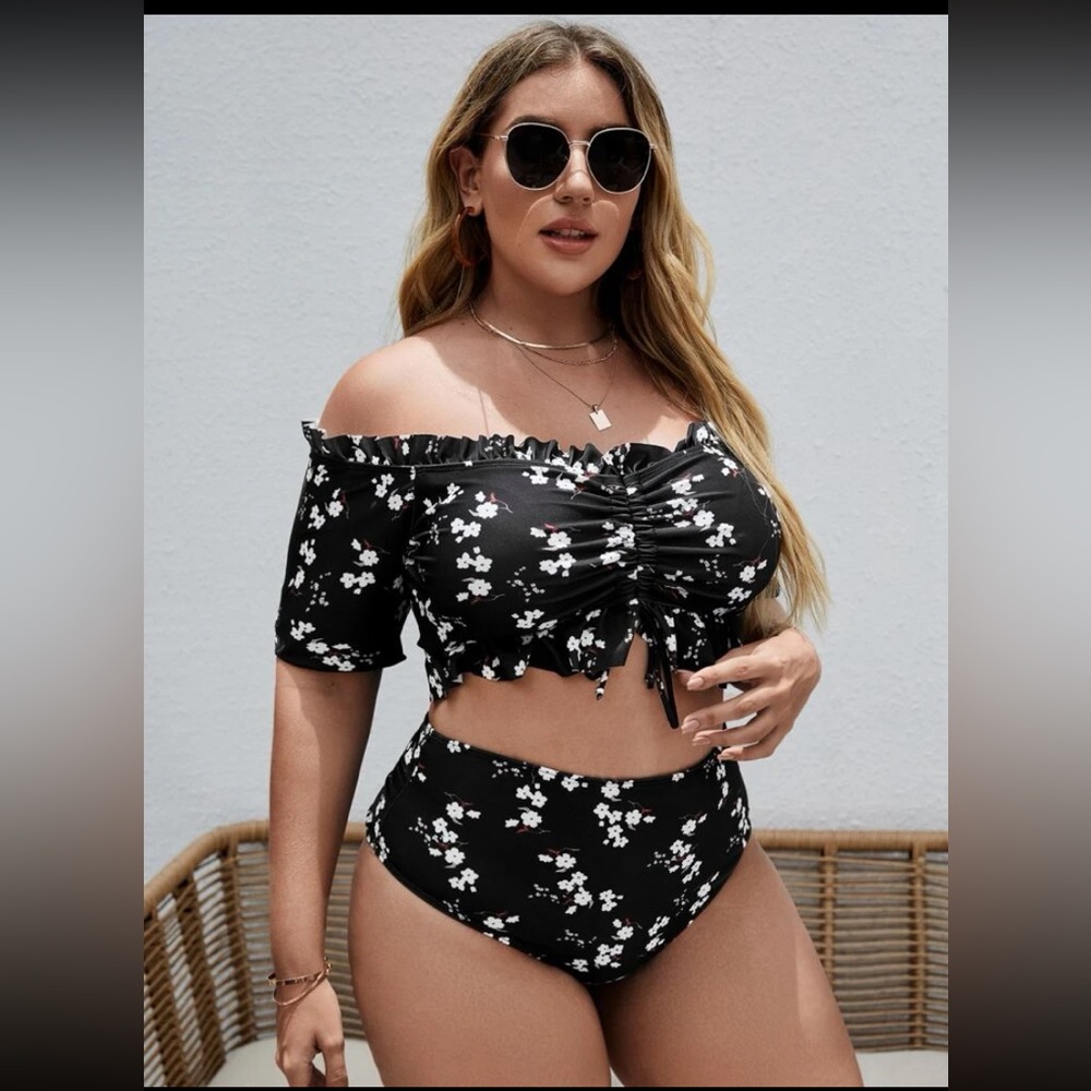 Short Sleeve Bikini Set